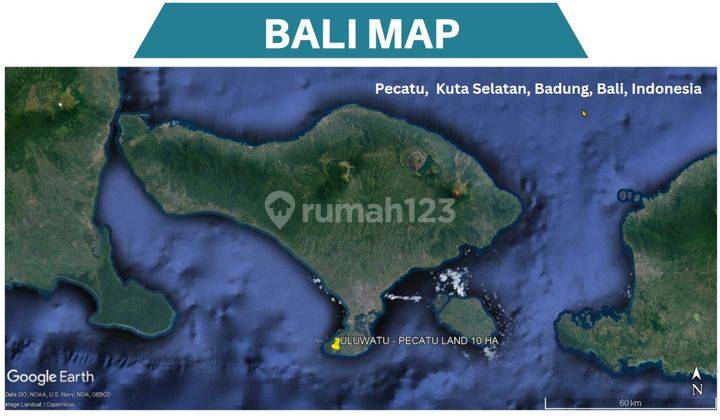 10 Hectares of Land for Sale in the Uluwatu Area, Tourism Area 2