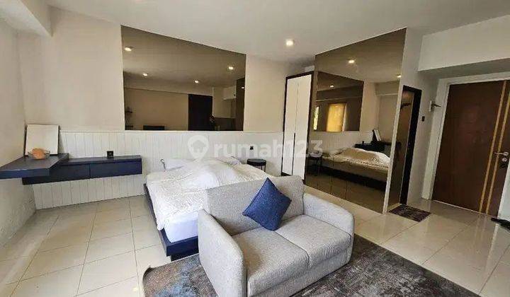 Full Furnish Bagus‼️Apartemen Puncak Kertajaya 2 BR jadi studio Loss
 1