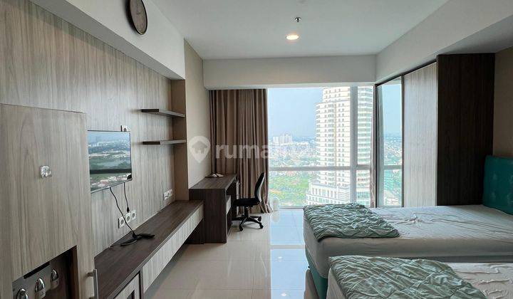 Apartemen U residence Bagus twin bed furnished tower 3 1