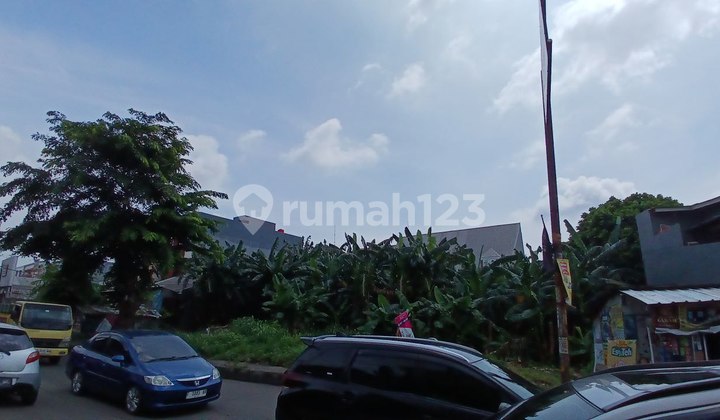 For Rent Commercial Land Location on the Side of Jati Asih Main Road Busy Traffic