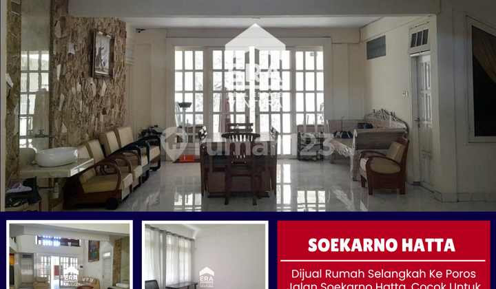 Dijual Guest House Selangkah Ke Poros Jalan Soekarno Hatta