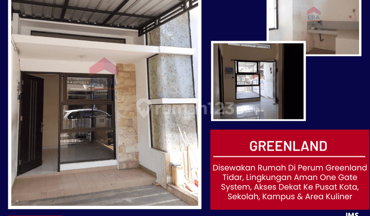 Disewakan Rumah Di Perum Greenland Tidar 1