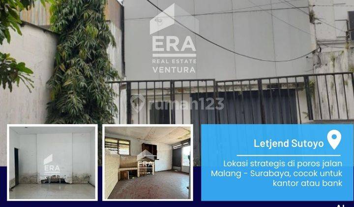 Ruko Di Jalan Poros Malang Surabaya, Cocok Untuk Kantor Bank 1