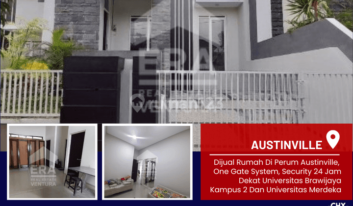 Rumah Di Perum Austinville, Dekat Kampus Ub 2 Unmer  1