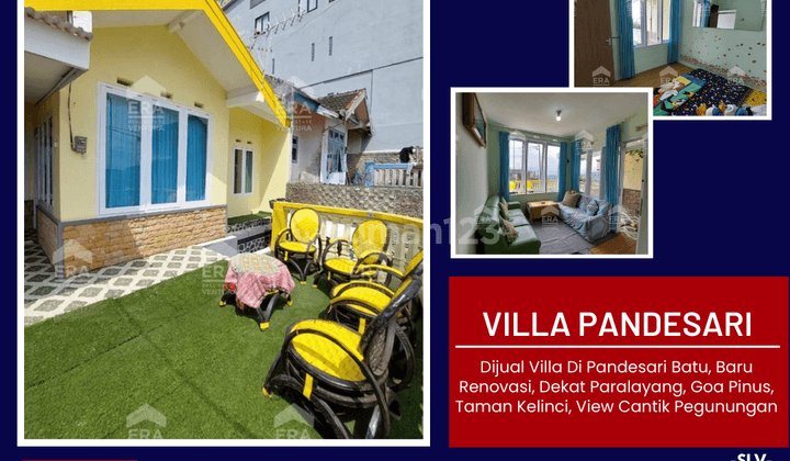 Villa Pandesari Batu, Harga Ekonomis, Kondisi Baru Renovasi 1