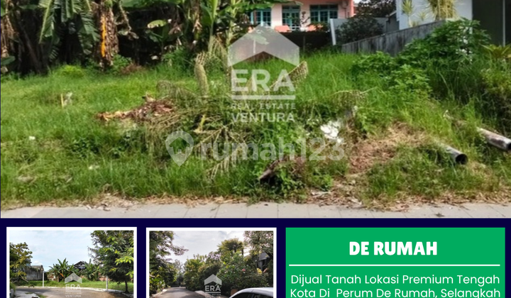 Dijual Tanah Lokasi Premium Tengah Kota Di Perum De Rumah Dijual Tanah Lokasi Premium Tengah Kota Di Perum De Rumah
