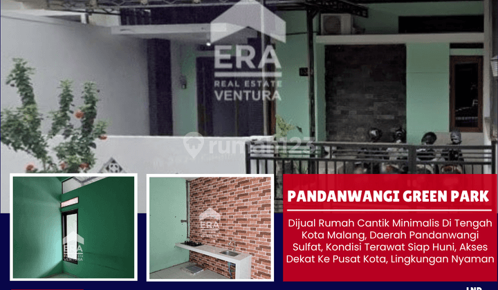 Disewakan Rumah Cantik Minimalis Di Tengah Kota Malang 1