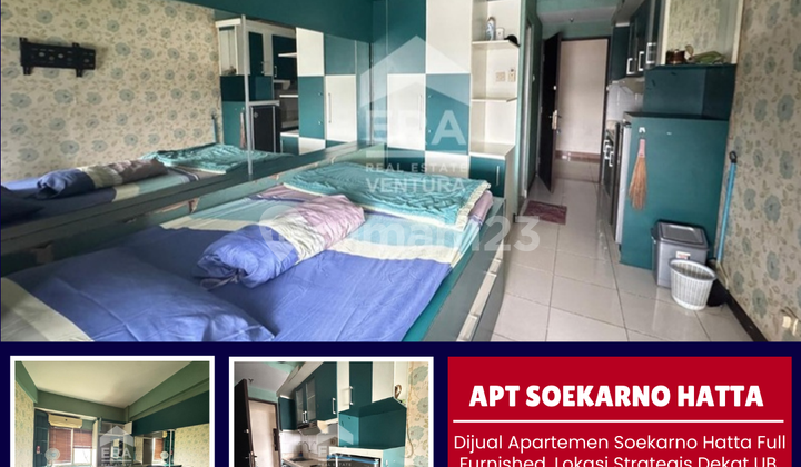 Dijual Apartemen Soekarno Hatta Full Furnished, Lokasi Dekat UB