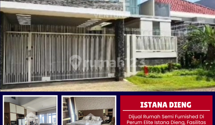 Dijual Rumah Semi Furnished Di Perum Elite Istana Dieng
