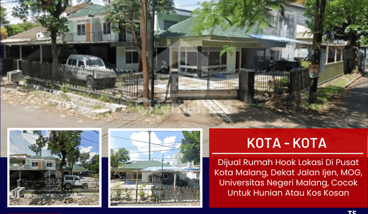 Rumah Hook Lokasi Di Pusat Kota Malang, Dekat Jalan Ijen, Mog 1