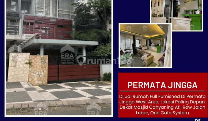 Rumah Di Perumahan Elite Permata Jingga, Cluster Depan 1