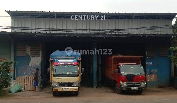 Unit Gudang 2 Pintu Siap Pakai Di Jl Sudirman Cikokol Tangerang  1