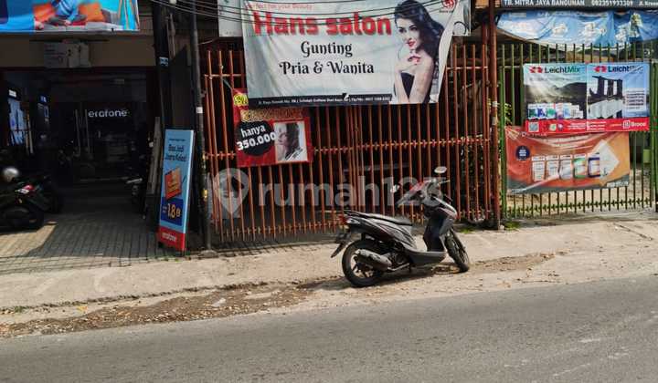 Disewakan Ruko 2.5L Lantai Pinggir Jalan Kosambi