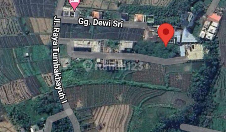 TANAH DEKAT PANTAI PERERENAN VIEW SAWAH SEBELAH VILLA RAFFI AHMAD 2