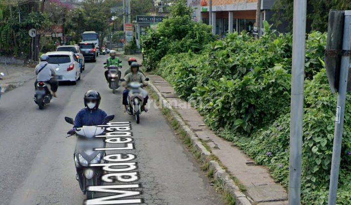 TANAH DI JALAN UTAMA CENTER UBUD SEBELAH PEPITO UBUD 1