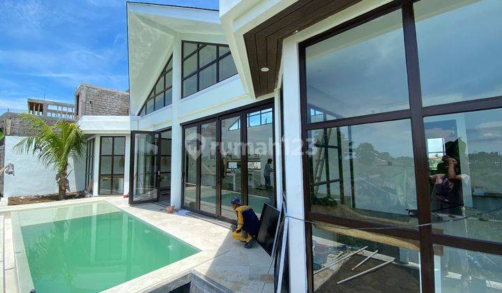 VILLA LEASEHOLD VIEW SAWAH GUNUNG AGUNG HARGA MURAH  1