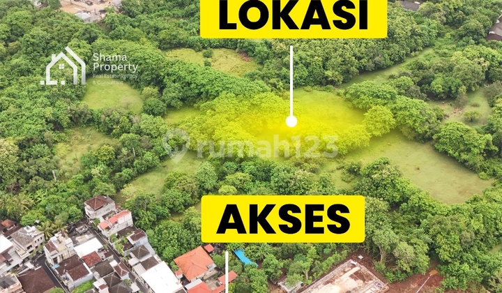Tanah Siap Bangun Zona Kuning Benoa Cocok Vila Rental