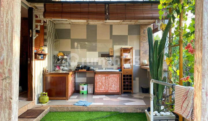 Rumah Style Vila View Sawah Siap Huni Dekat Ubud