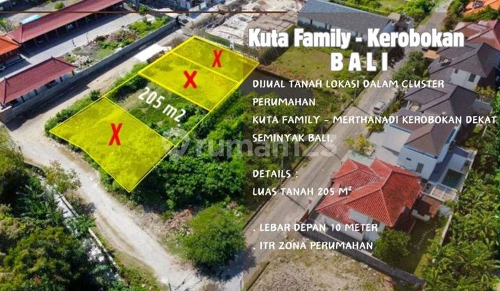 Tanah Siap Bangun Dekat Seminyak Zona Kuning Tanah Siap Bangun Dekat Seminyak Zona Kuning