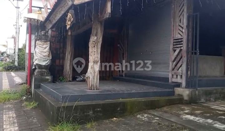 Store and Cafe for Rent on Teges Main Road Ubud Ready to Use 1