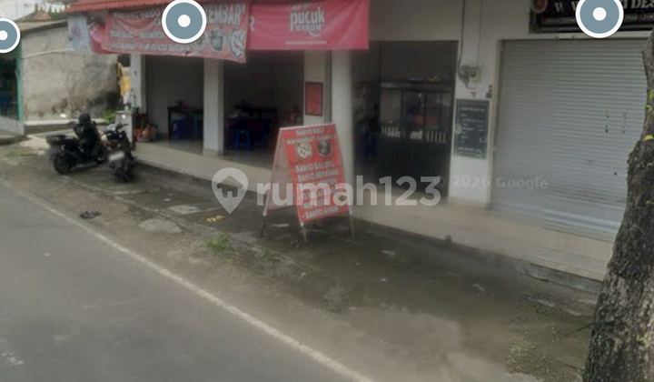 Toko Jalan Raya Siap Pakai Lokasi Ramai Harga Murah