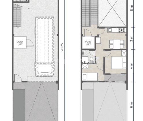 Disewakan Gudang Bizpark Pik 2 Extension Luas 6x20 Mixed Use Baru 1