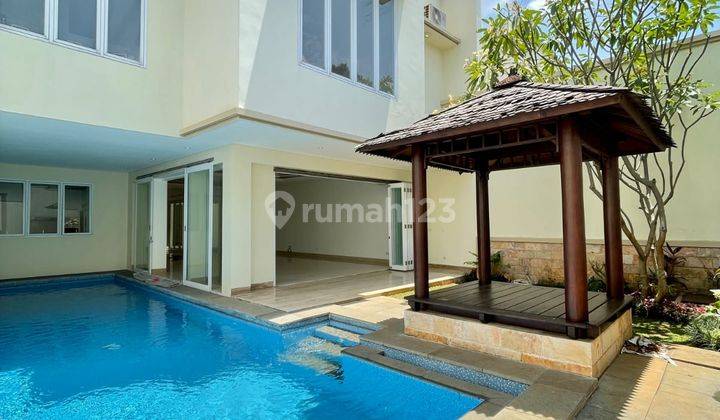 Termurah Townhouse Kemang Bergaya Bali Modern 1