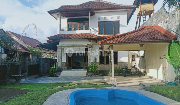 Cm605 Sewa Rumah Semi Villa Kertalangu Denpasar Bali Dekat Sanur Batubulan Gatsu Diatmika School 1