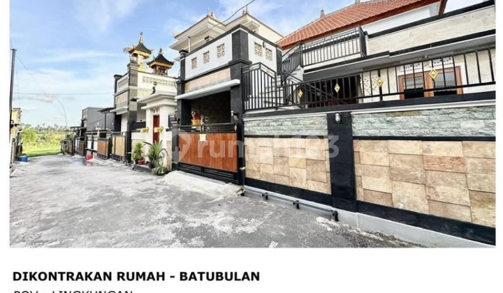 K534 Sewa Rumah Smiki Batubulan Gianyar Bali Dekat Denpasar Ketewel Sanur Gatsu 2
