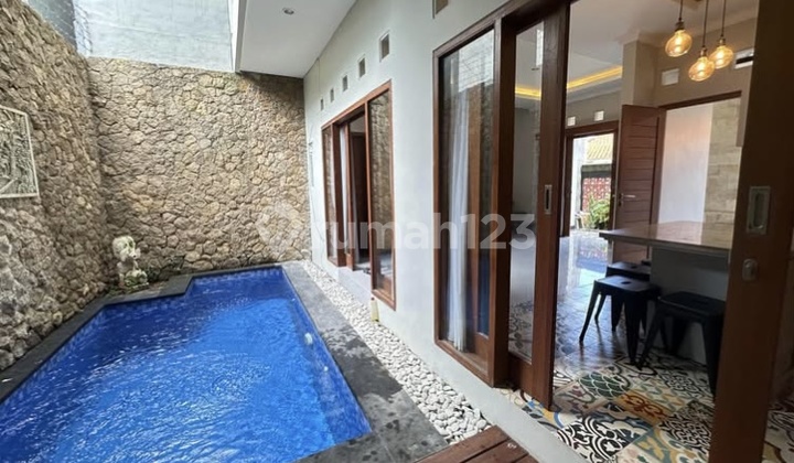 K11 Sewa Rumah Semi Villa Tukad Bilok Sanur Denpasar Bali Dekat Renon Sesetan Panjer Kuta