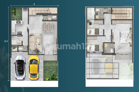 Dijual Rumah Pantai Indah Kapuk 2 Villa Pasir Putih 5 Tipe Mahogani Hoek Pik2 2