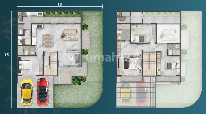 Dijual Rumah Pantai Indah Kapuk 2 Villa Pasir Putih 5 Tipe Oakwood Hoek Pik2 2
