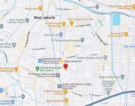 Dijual Tanah di Taman Ratu Indah, Kebon Jeruk, Jakarta Barat 2