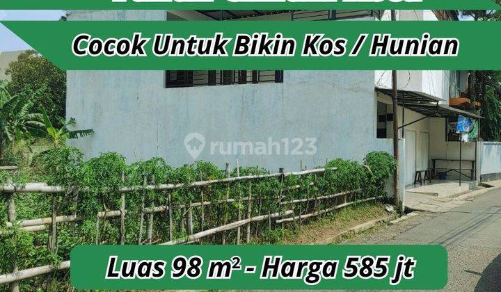 Tanah Siap Bangun Cimahi Tengah Dekat Toll Baros 1