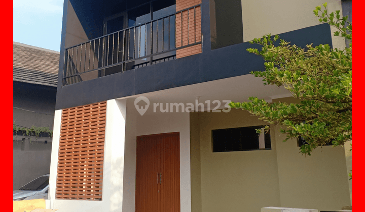 Dijual Rumah Lembang Modern Dengan Konsep Bernuansa Tropis  2