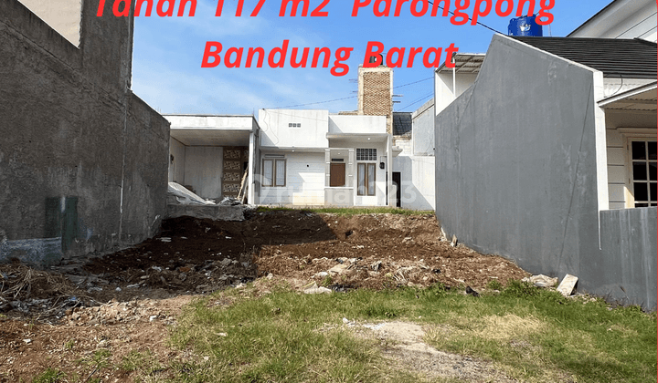 Tanah Kavling Siap Bangun Cihanjuang 117m2 SHM 1