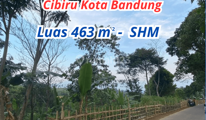 Tanah 463 m2 Dapat City View Kota Bandung Cocok Bikin Hunian 1