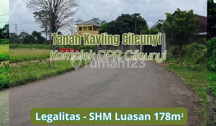 Tanah Kavling Komplek DPR Cileunyi Nyaman Untuk Hunian SHM