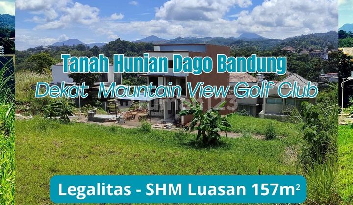 Residential Land in Comfortable Dago, Bandung City, SHM