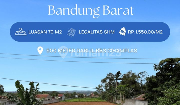 Tanah Murah Dekat Ke Jl Raya BBS Cihamplas Tanah Murah Dekat Ke Jl Raya BBS Cihamplas