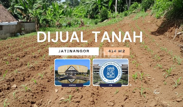 Land 414 M² SHM - 400 Meters to Unpad Jatinangor