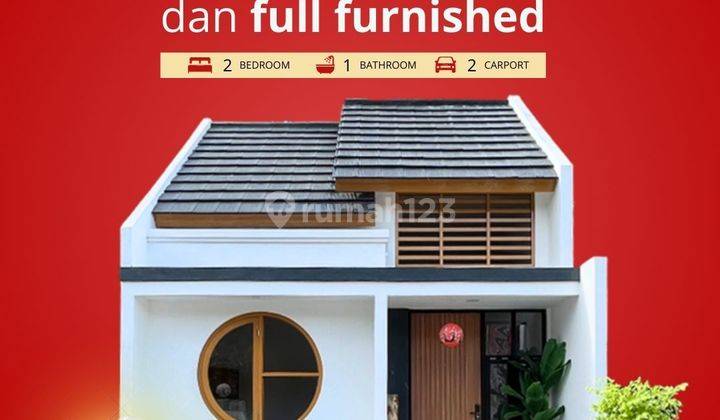 Rumah Baru Unfurnished 1 Lantai Bergaya Jepang, Harga Murah 1