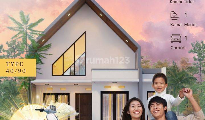 Dijual Rumah Baru Unfurnish, Sudah Shm. Promo Hingga 40 Juta 1