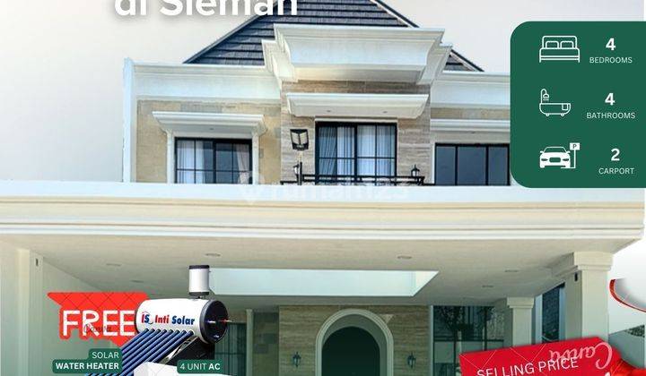 Promo Menarik, Rumah 2 Lantai Dengan Kolam Renang Dan Balkon 1