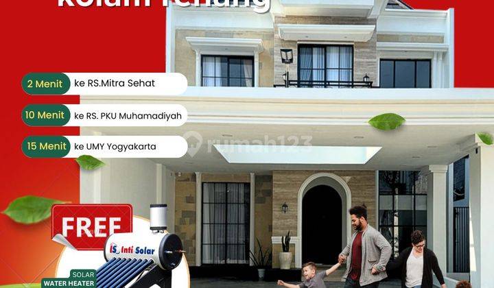 Dijual Rumah Bagus 2 Lantai Murah, Baru Dibangun 1