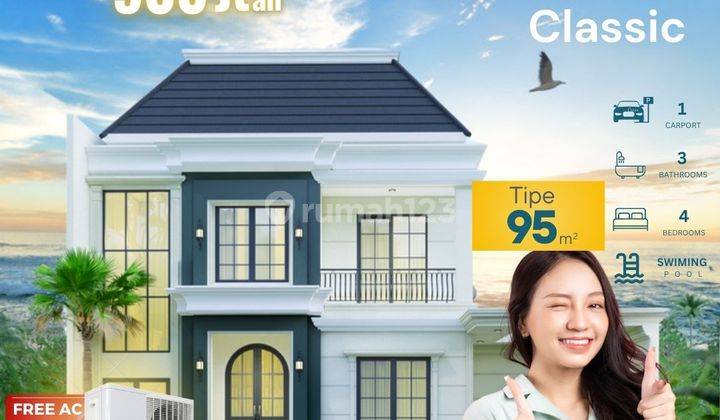 Rumah 2 Lantai Baru Dibangun Area Sidokarto, Harga Murah 1