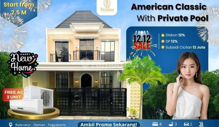 Rumah Elite Sleman With Private Pool di Kawasan Citragrand.  2