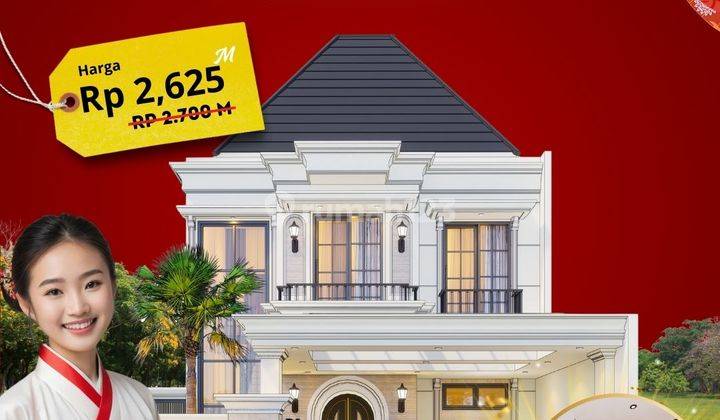 Dijual Rumah 2 Lantai Dengan Kolam Pribadi, Dekat UMBY 1