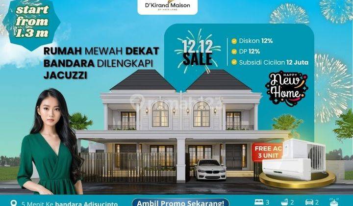 Rumah Mewah Sleman Timur, Free Jacuzzi.  1