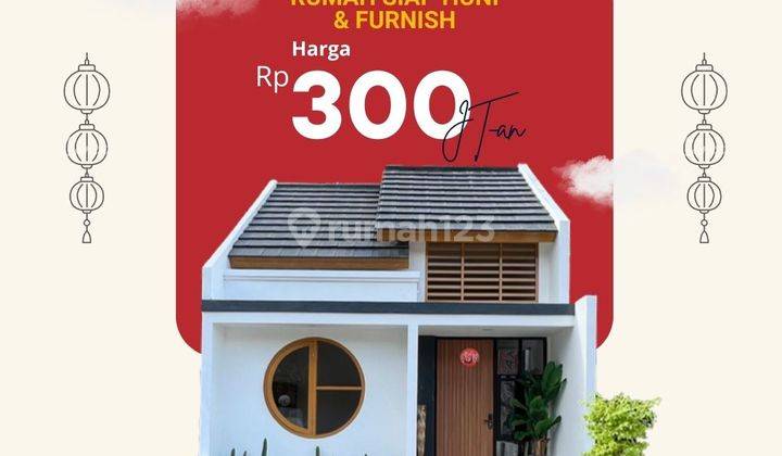 Dijual Murah, Rumah Baru Dibangun Dengan Design Jepang 1